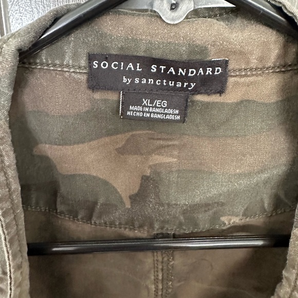 Social Standard by Sanctuary Camo Jacket - Picture 2 of 5